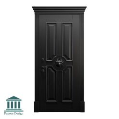 درب نفررو لابی چوبی کلاسیک کد 30947