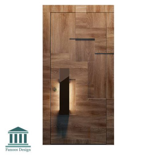 درب چوبی اتاق مدرن چوبی کد 30953 - Image 9