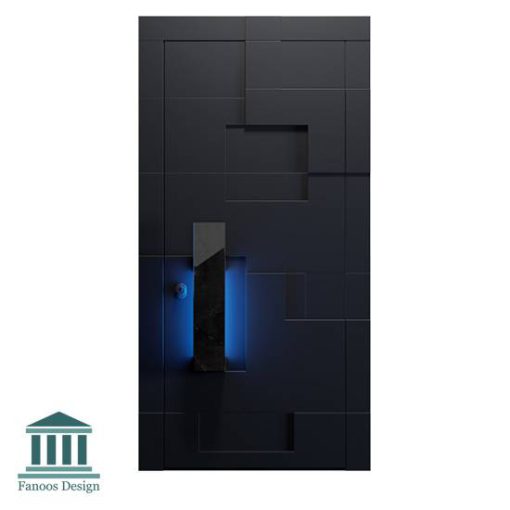درب چوبی اتاق مدرن چوبی کد 30953 - Image 2