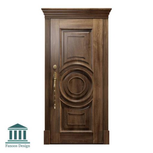 درب چوبی اتاق کلاسیک چوبی  کد 30952 - Image 16