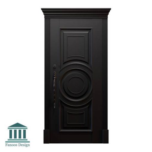 درب چوبی اتاق کلاسیک چوبی  کد 30952 - Image 2