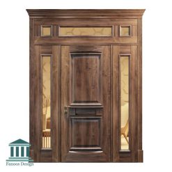 درب ورودی طرح کلاسیک اروپایی با رنگ پوششی کد 30959 35 925 | فانوس دیزاین تولید کننده انواع درب اتاق ، ضد سرقت، درب ورودی و ضد آل