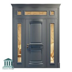 درب ورودی طرح کلاسیک اروپایی با رنگ پوششی کد 30959 25 935 | فانوس دیزاین تولید کننده انواع درب اتاق ، ضد سرقت، درب ورودی و ضد آل