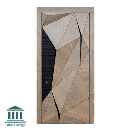 درب چوبی مدرن سه بعدی کد 30957 - Image 14