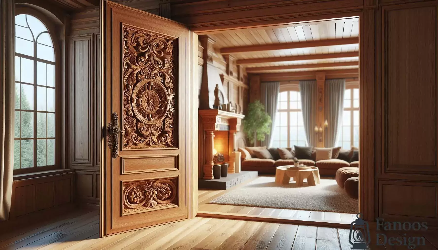 5 مزیت درب های چوبی