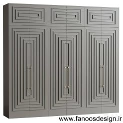 کمد دیواری ام دی اف رنگ پلی اورتان کد 0132 3 کمد دیواری ام دی اف رنگ پلی اورتان کد 0132