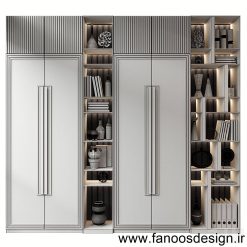 کمد دیواری کد 020 4 کمد دیواری کد 020