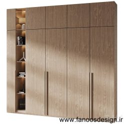 کمد دیواری کد 018 3 کمد دیواری کد 018