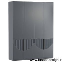 کمد دیواری رنگ پلی اورتان کد 059 3 کمد دیواری کد 059