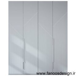 کمد دیواری ساده رنگ پلی اورتان کد 30962