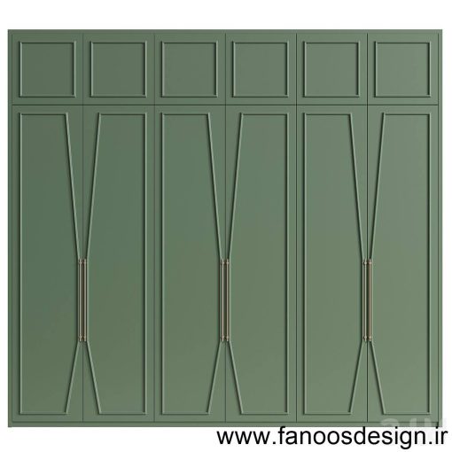 کمد دیواری ام دی اف کلاسیک کد 096