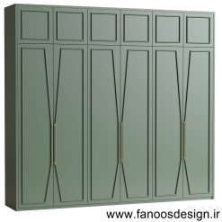 کمد دیواری ام دی اف کلاسیک کد 096