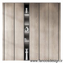 کمد دیواری مدرن کد 31008