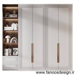 کمد دیواری مدرن کد 31007