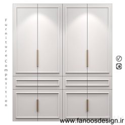 کمد دیواری کد 31002