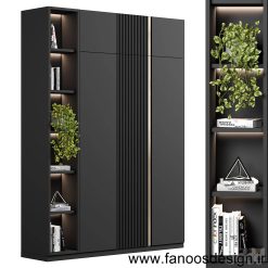 کمد دیواری مدرن پلی اورتان کد 30999