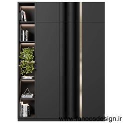 کمد دیواری مدرن پلی اورتان کد 30999