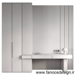 کمد دیواری ام دی اف کد 0125 4 wall closet 32 | فانوس دیزاین تولید کننده انواع درب اتاق ، ضد سرقت، درب ورودی و ضد آل