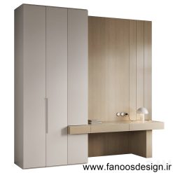 کمد دیواری ام دی اف کد 0125