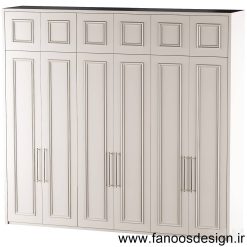 کمد دیواری کلاسیک کد 31021