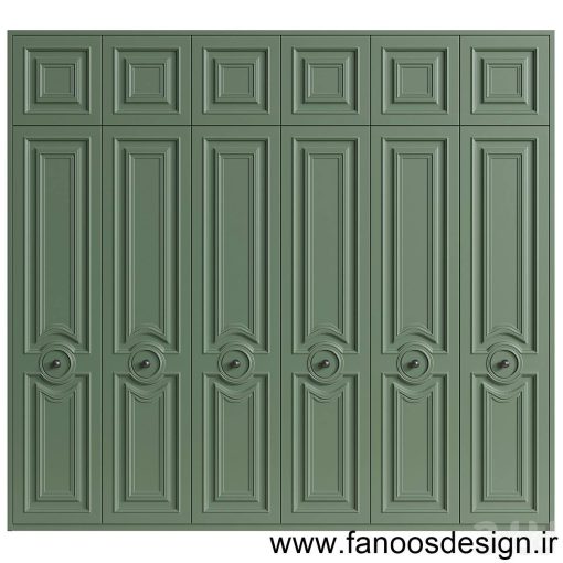 کمد دیواری کلاسیک کد 31049
