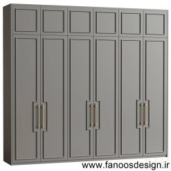 کمد لوکس دیواری کد 31047
