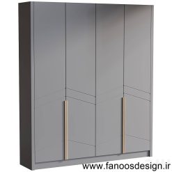 کمد دیواری پلی اورتان مدرن کد 31040