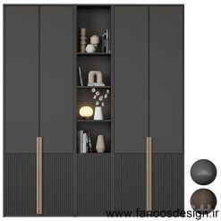 کمد دیواری سوپر مات کد 31036