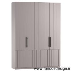 کمد دیواری ام دی اف با رنگ پوششی کد 074