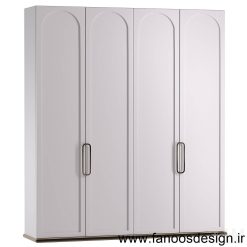 کمد دیواری ام دی اف رنگ پوششی کد 077