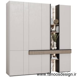 کمد دیواری ام دی اف کد 063 3 کمد دیواری ام دی اف کد 063