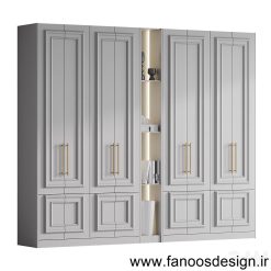 کمد دیواری کد 087 3 کمد دیواری کد 087