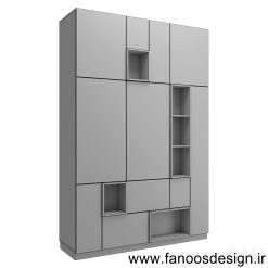 کمد دیواری کد 058 9 کمد دیواری کد 058