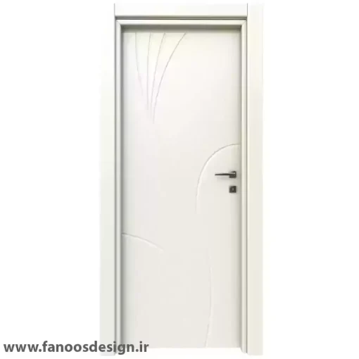 درب سرویس بهداشتی سفید پلی وود ضدآب کد 30383