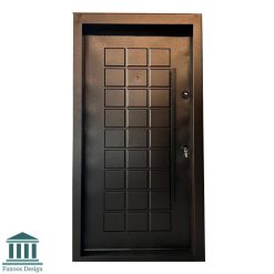 در ضد سرقت رویه فلز مشکی کد 30496