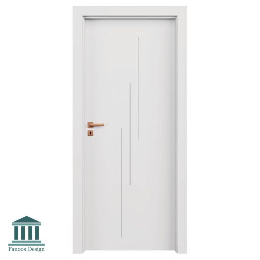 درب سفید توالت پلی وود ضدآب کد 30328