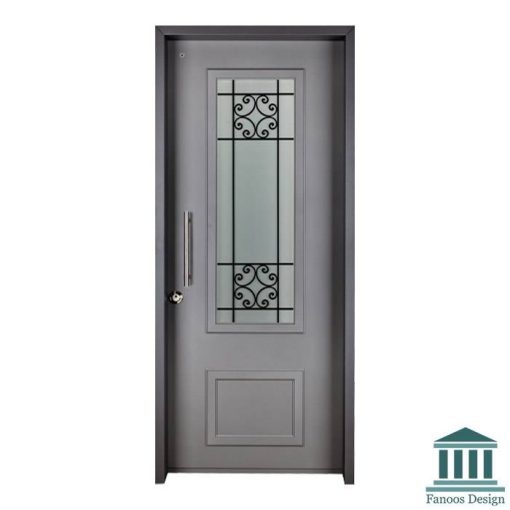 درب آپارتمان شیشه خور کد 30558
