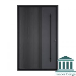 درب ویلایی پیوت فلزی شیاری کد 30517 8 درب پیوت فلزی شیاری کد 30517