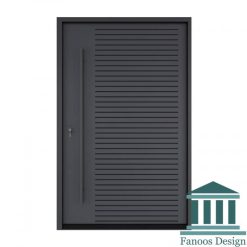 درب ویلایی پیوت فلزی شیاری کد 30517 6 درب فلزی لولا پیوت کد 30523