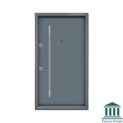 سبد خرید 5 درب ضد سرقت طوسی مدرن رنگ پوششی CNC کد 30427