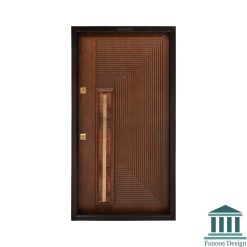 سبد خرید 5 درب ضدسرقت روکش راش CNC کد 30422