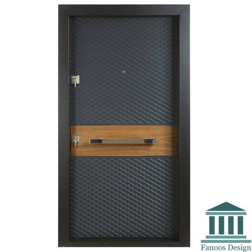 درب ضدسرقت مدرن طوسی با رنگ پوششی کد 30464