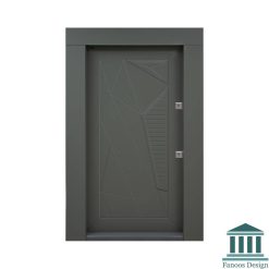 در ضدسرقت طوسی مدرن رنگ پوششی CNC کد 30439
