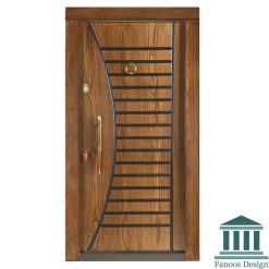 سبد خرید 3 درب ضد سرقت روکش راش کد 30486