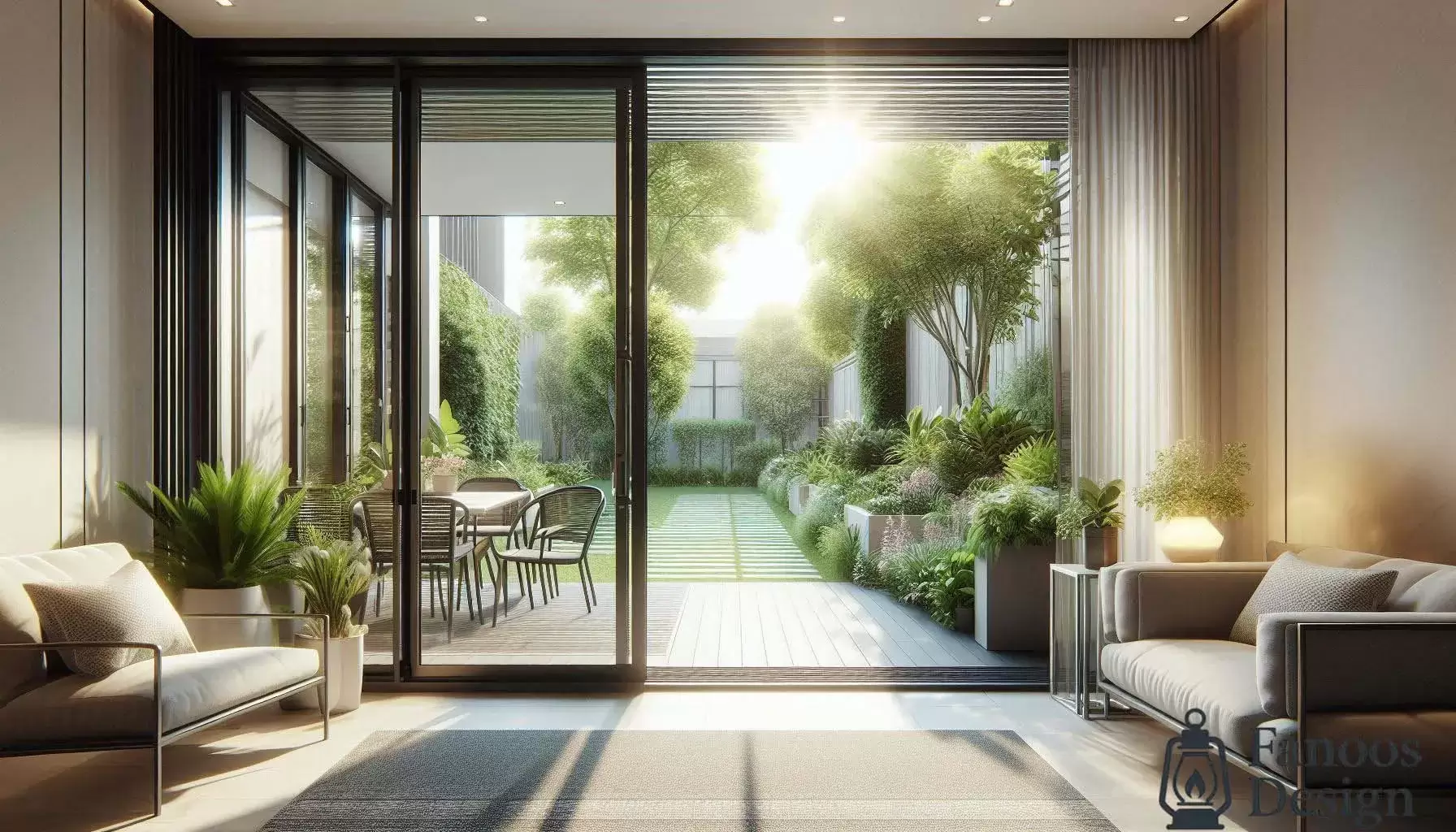 انتخاب بهترین درب تراس: ترکیبی از زیبایی، دوام و کارایی