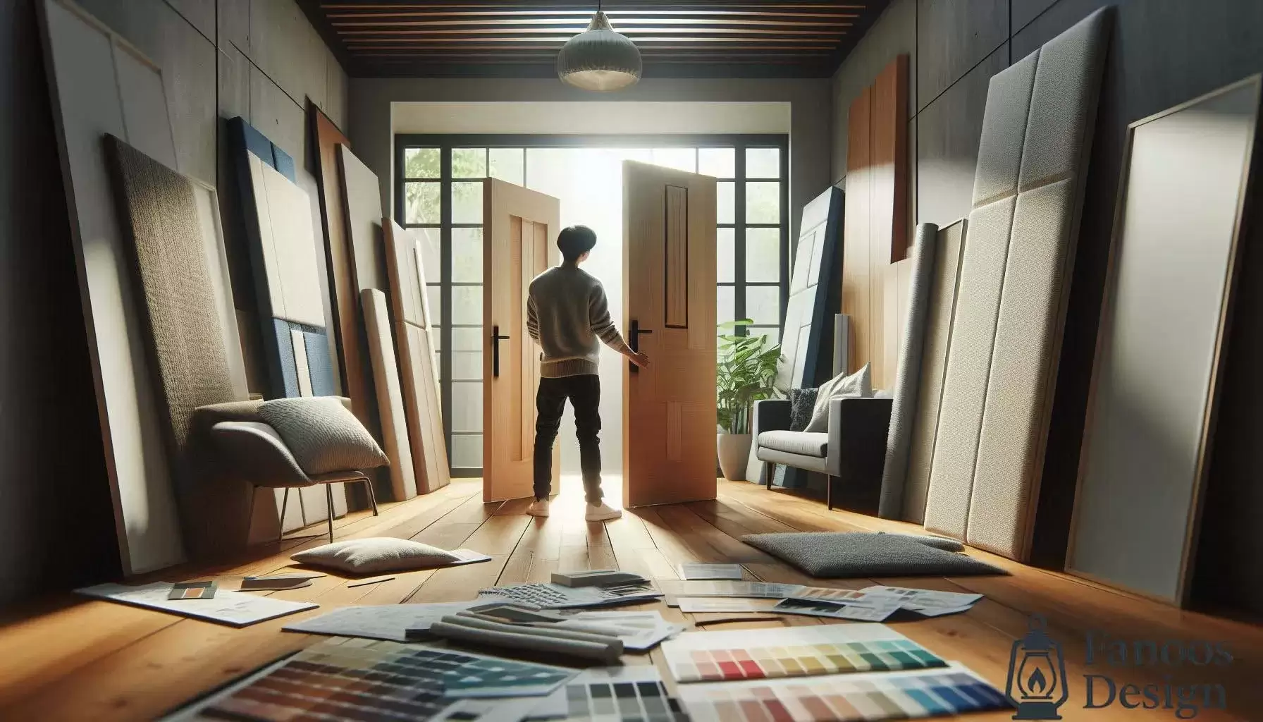 انتخاب درب مناسب برای اتاق استودیو