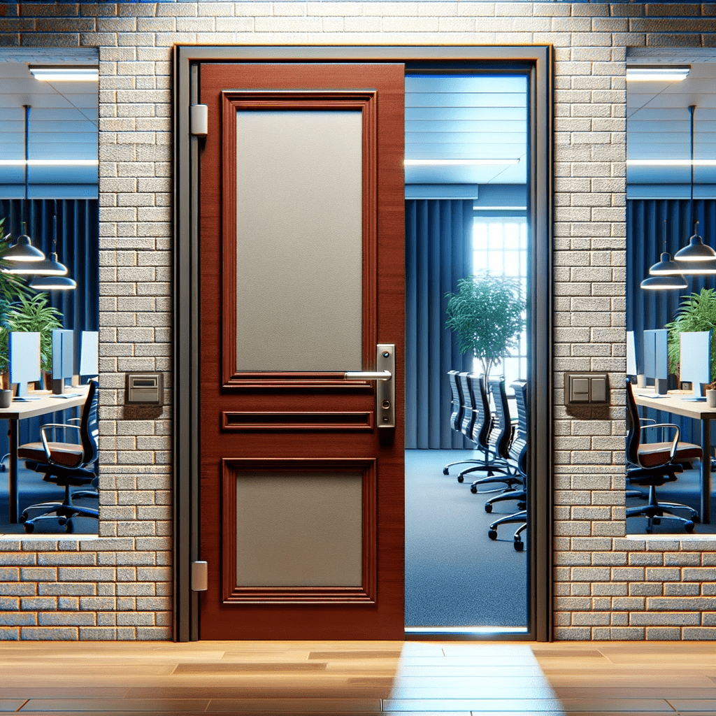 انتخاب بهترین درب اداری: ترکیبی از کارایی، استایل و امنیت