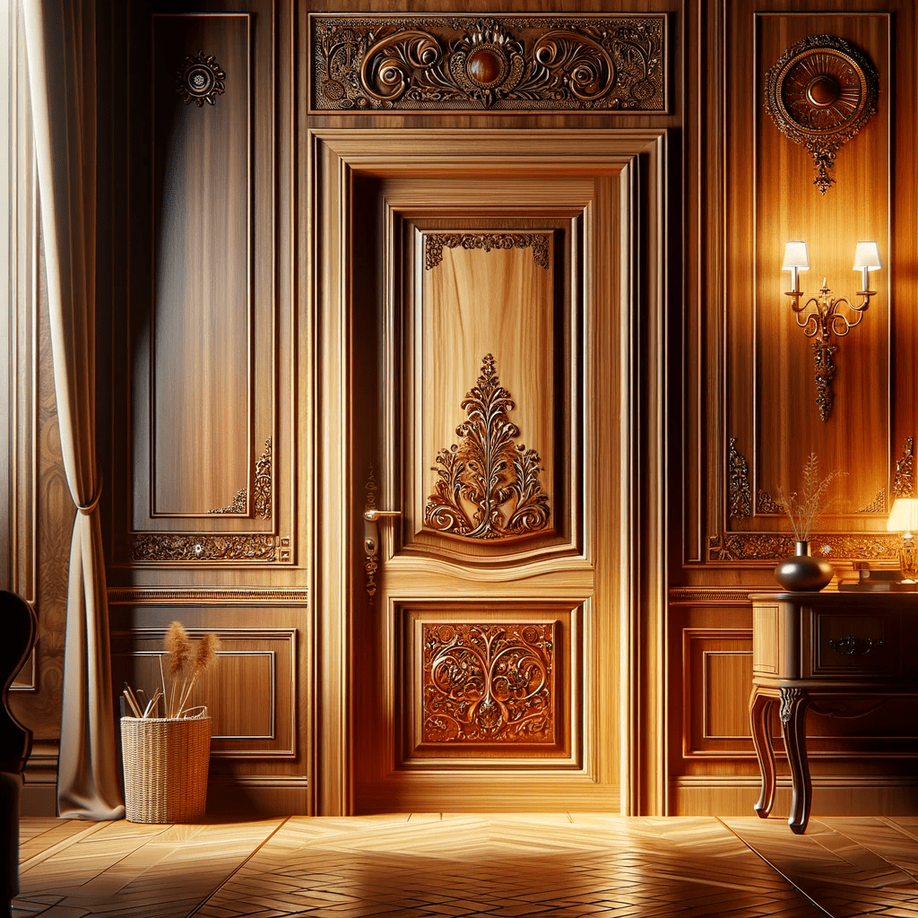 درب روکش طبیعی