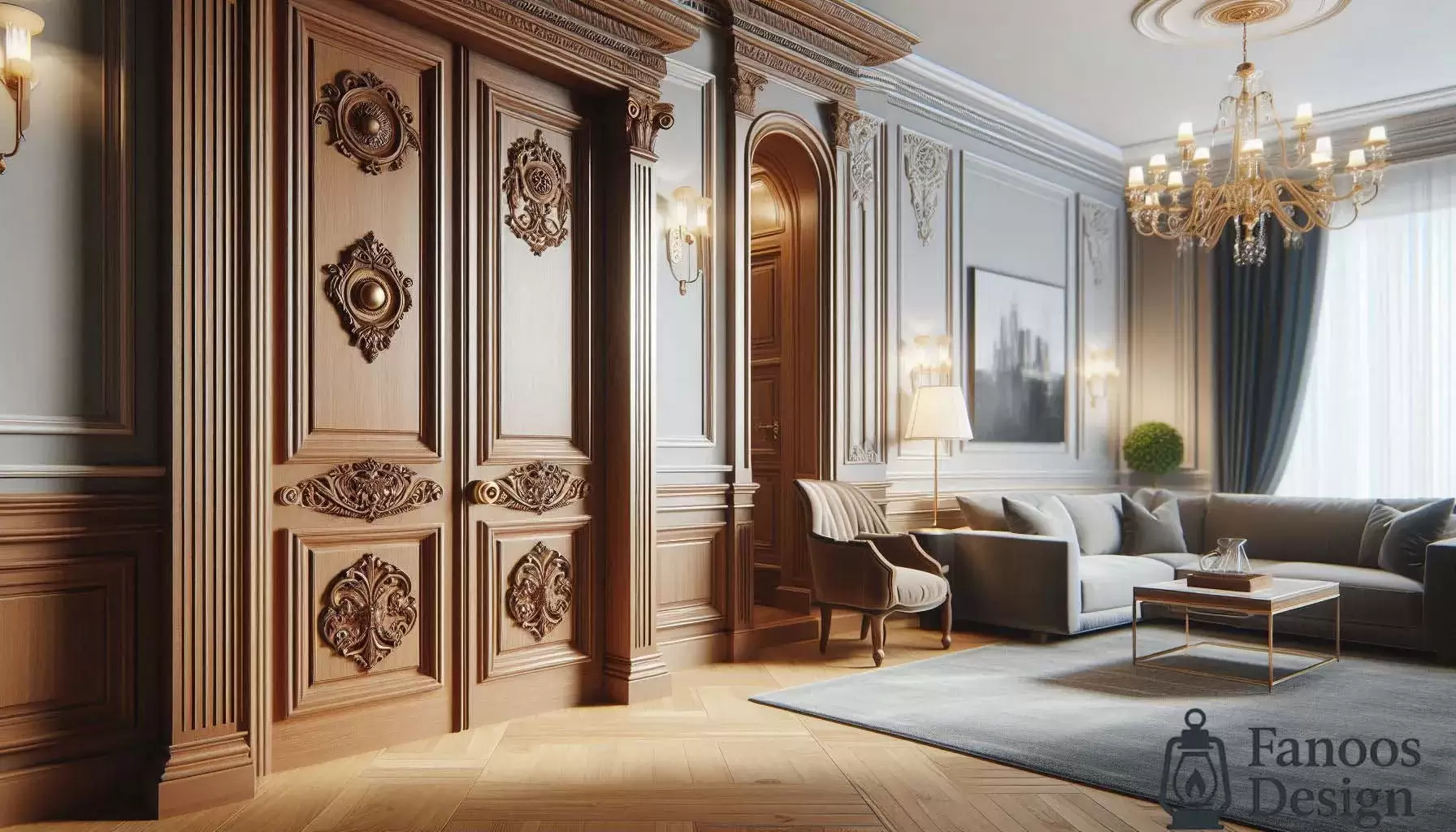 چگونه درب های کلاسیک می توانند رنگی از پیچیدگی و تاریخ را به فضاهای زندگی معاصر اضافه کنند