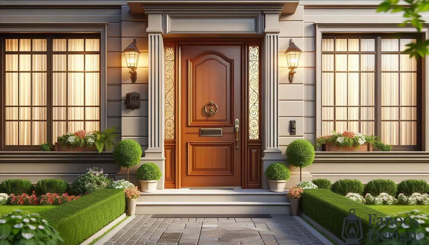 چگونه یک درب جلویی کلاسیک می تواند جذابیت محدود خانه شما را تغییر دهد